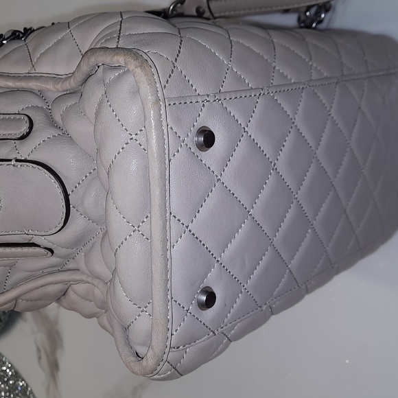 Michael Kors Bags Michael Kors Xl Quilted Rachel Leather Satchel